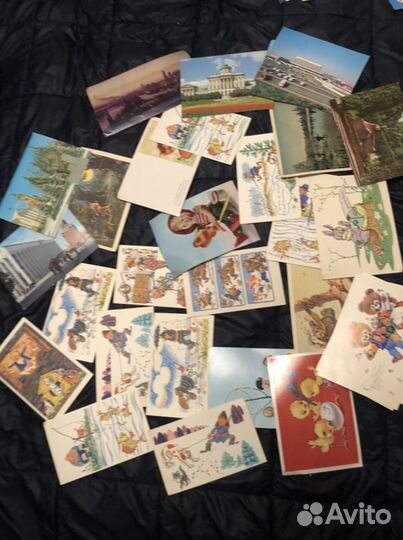 Открытки СССР винтаж 1950-80 более 200шт