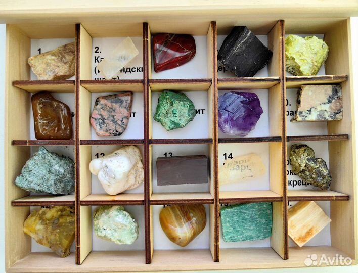 Коллекция горных пород и минералов
