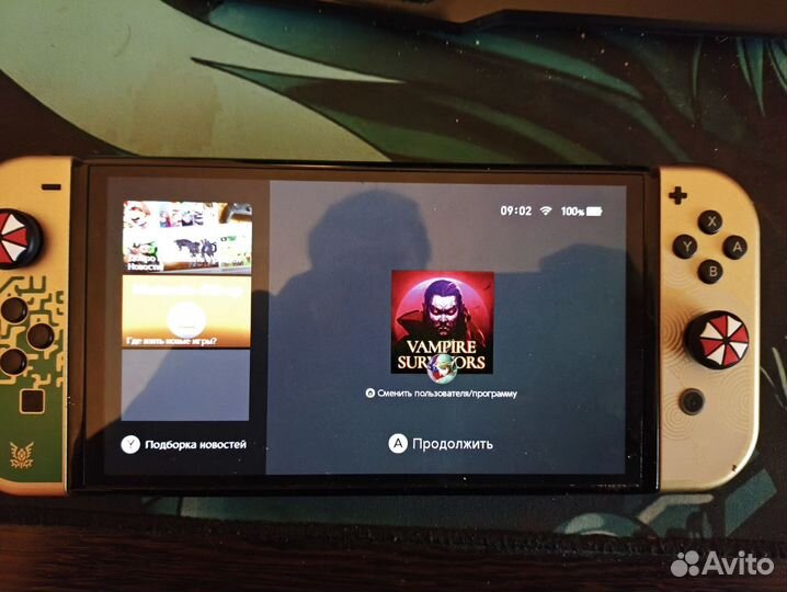 Nintendo switch oled zelda 64+512gb прошитая