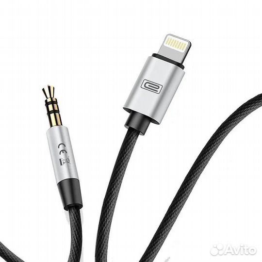 Кабель AUX, Jack 3,5mm(f) - Jack 3,5mm, 8-pin(f) E