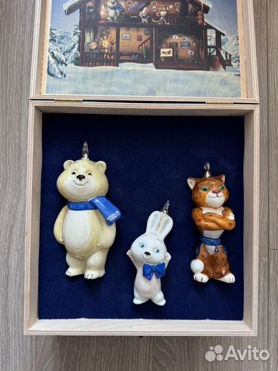 Набор Сочи 2014 талисманы Mostowski Komozja