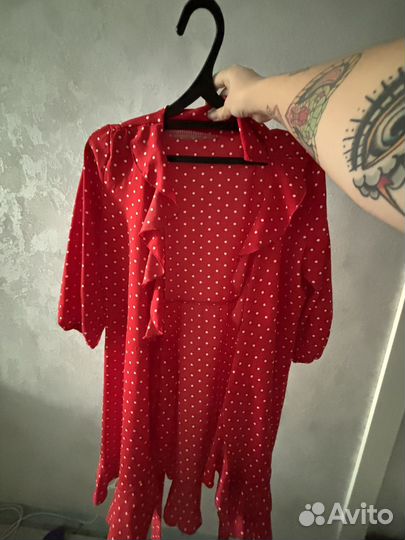 Платье на запах