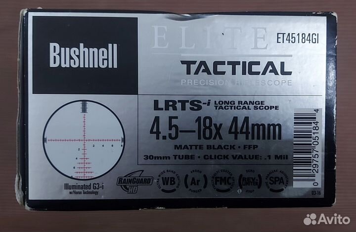 Прицел bushnell elite tactical (et45184gi)