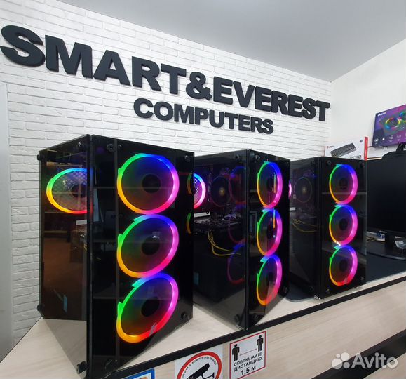 Топ Для игр Ryzen 5 5600+RTX 3070+SSD Игровой Сист