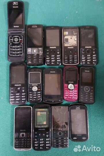 Разбор телефонов Philips на запчасти
