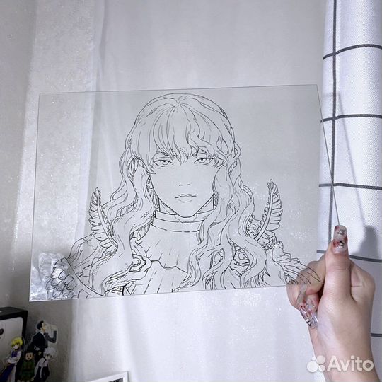 Аниме на стекле, Гриффит, Берсерк