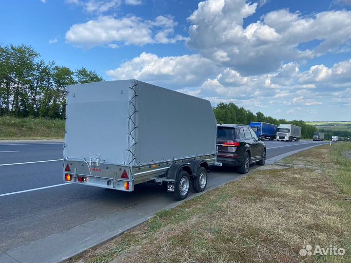 Двухосный легковой прицеп мзса 817732 исп022.Арива