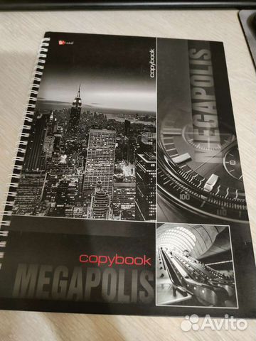Тетрадь на кольцах a4. Городской стиль. Мегаполис