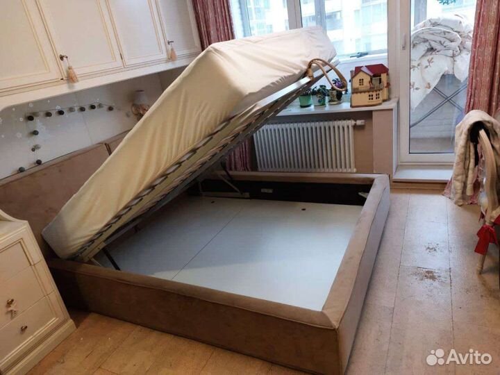 Кровать в стиле Лофт