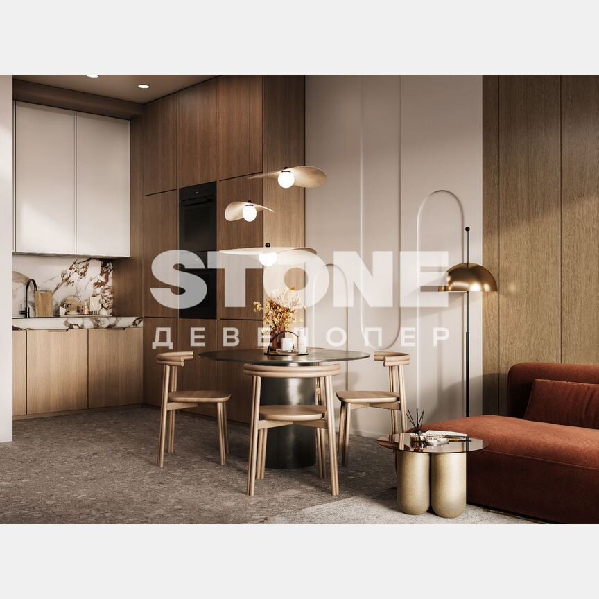 2-к. квартира, 64 м², 7/33 эт.