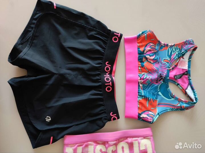 Продам спортивные шорты и топы бу
