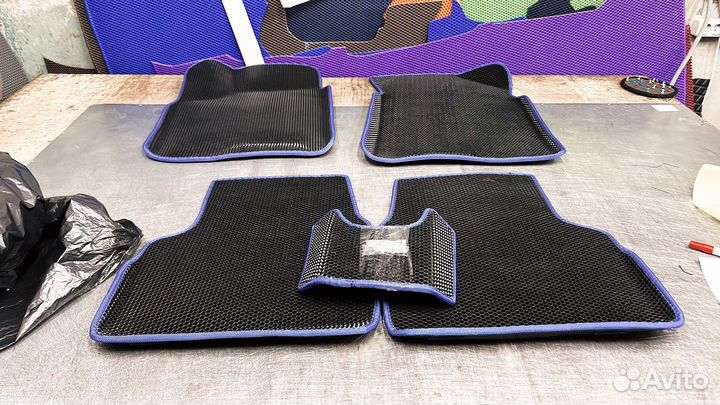 Eva ева эва коврики с бортами 3D