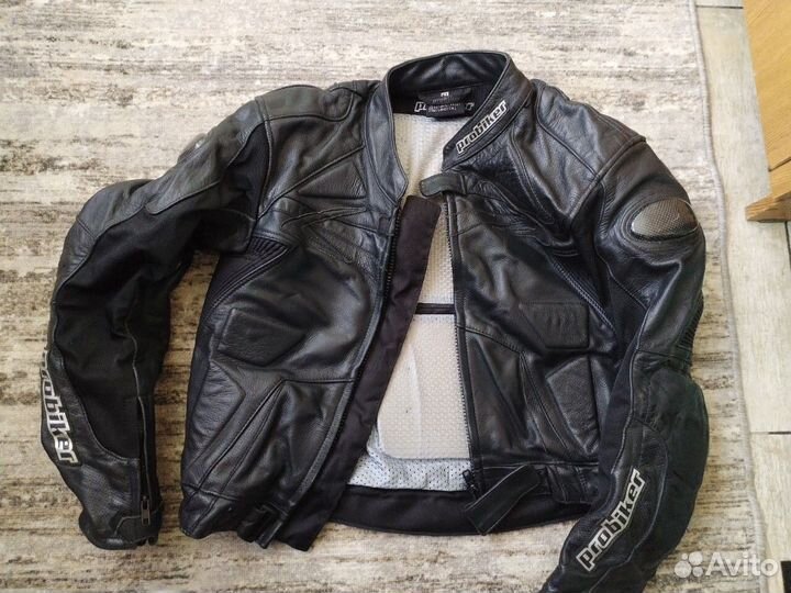 Мотокомбинезон раздельный кожанный Probiker-PRX-4