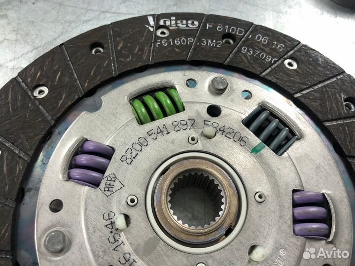 Комплект сцепления Renault Kangoo2 K7M 1.6l 8v