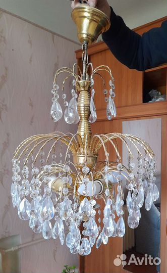 Люстра хрустальная