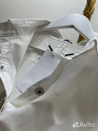 Модная рубашка maison margiela