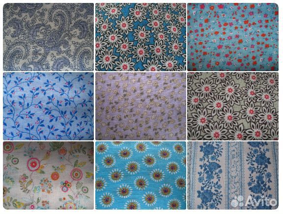 Ткани для творчества и пэчворк. Винтаж и современ