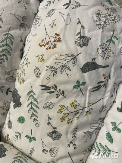 Бортики в кроватку + одеяло