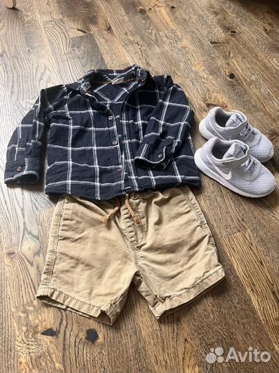 Шорты, рубашки, кроссовки