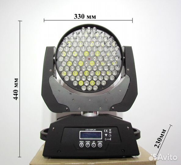 LED Wash 108*3w 4in1 rgbw