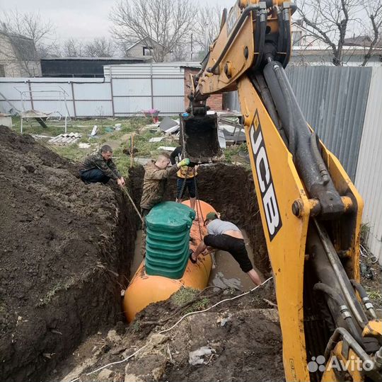 Услуги экскаватора погрузчика jcb