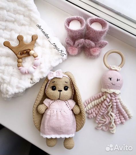 Беби бокс для новорожденных, пинетки, грызунок