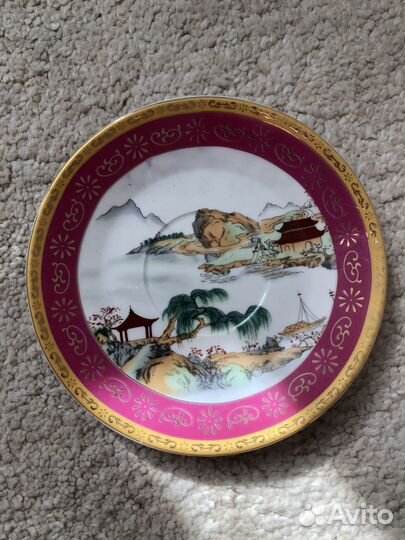 Чайная пара фарфор