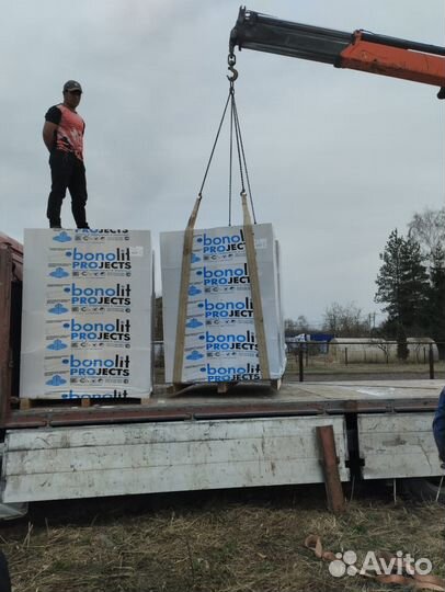 Газоблоки с завода Бонолит