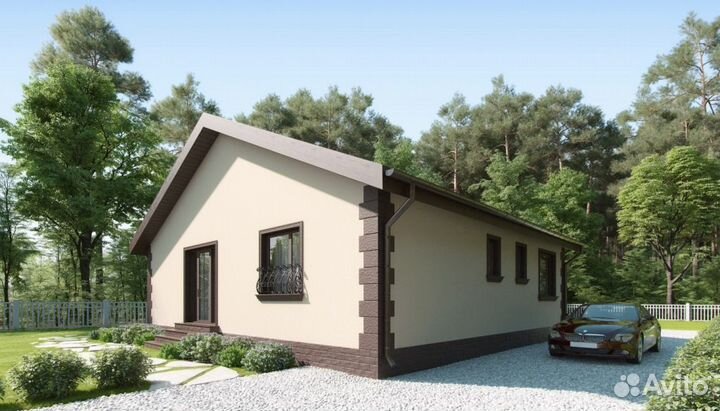 Проекты домов для ипотеки и строительства - 129,1