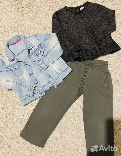 Фирменные вещи пакетом 116-122