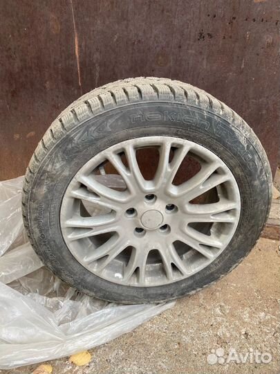 Nokian nordman 7 на оригинальных дисках Ford Focus