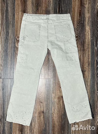 Gallery dept джинсы клеш серые