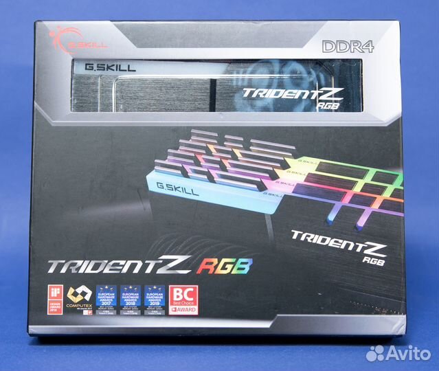 G.Skill Trident Z RGB (4x16GB) DDR4, 3600MHz, CL18