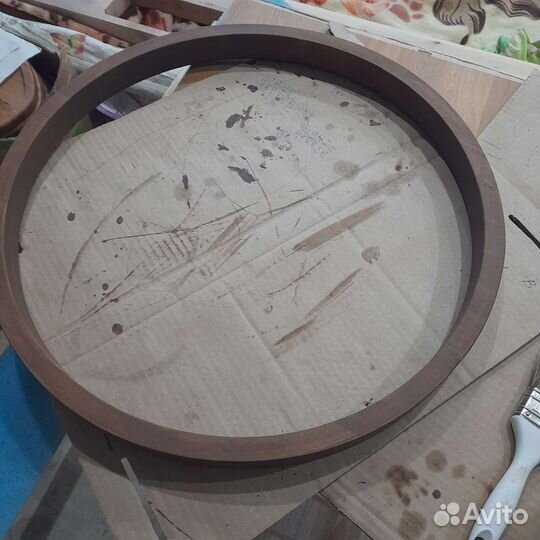 Круглая рама дерево