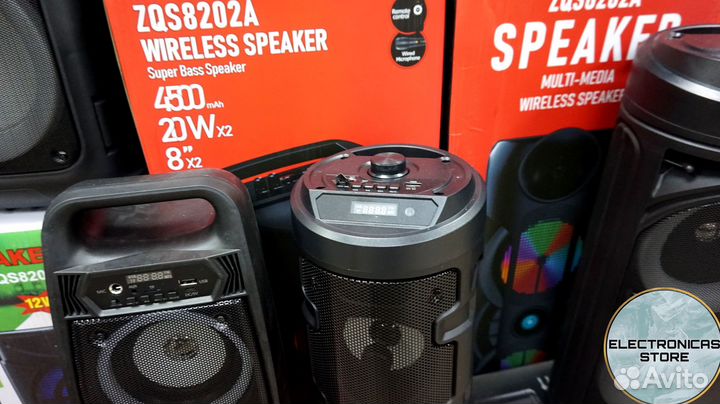 Беспроводная Колонка Большая BT Speaker ZQS 4209