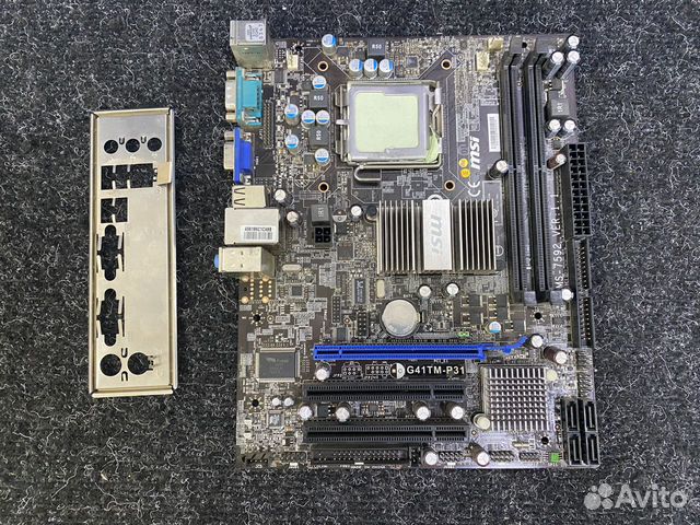 Материнская плата MSI G41TM-P31 DDR2 775 сокет