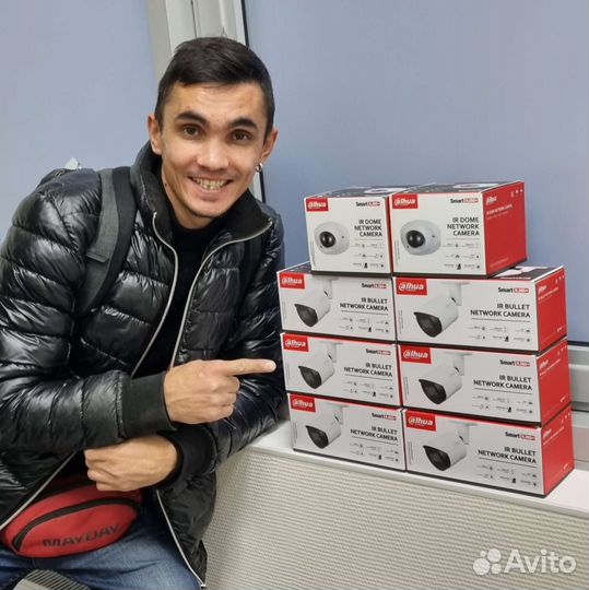 Установка системы видеонаблюдения