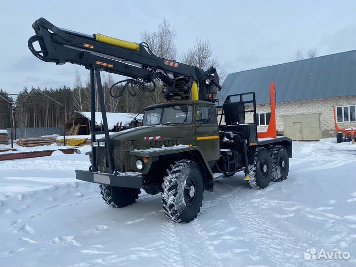 Урал 5557 с КМУ, 1986