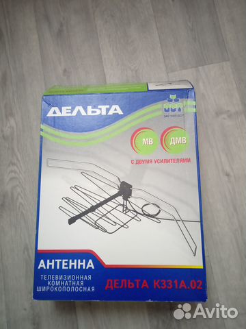 Антенна комнатная Дельта к331а.02 12V активная