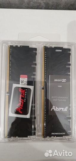 Kingston fury KF432C16RB1AK2/32 гб