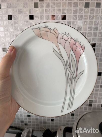 Тарелки Кольдиц фарфор ГДР