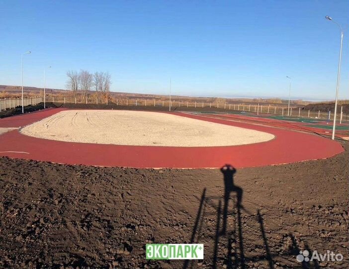 Резиновое покрытие для детских площадок