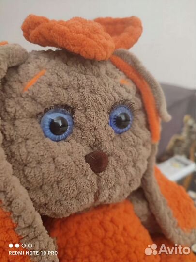 Мягкая игрушка заяц