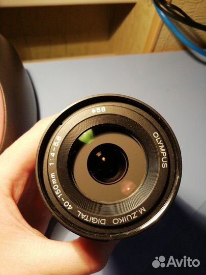 Объектив olympus m. zuiko digital ed 40-150 mm 4-5