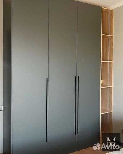 Шкаф распашной с фрезеровкой