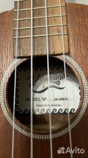 Укулеле концертная Kaimana UK-23M NS