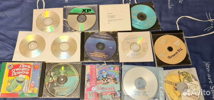 Компьютерные игры и программы разные, цена за диск