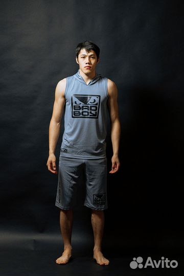 Футболка и шорты BAD BOY комплект Silver