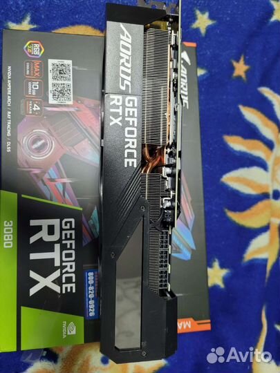Видеокарта gigabyte aorus GeForce RTX 3080 master