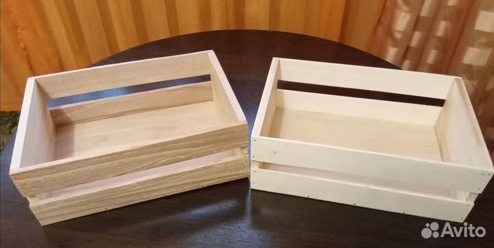 Ящик деревянный подарочный